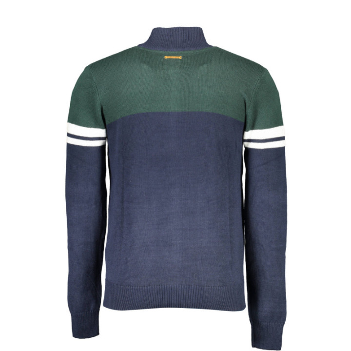 CARDIGAN BLEU POUR HOMME GIAN MARCO VENTURI