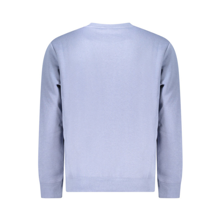Sweat-shirt zippé bleu pour homme Norvège 1963