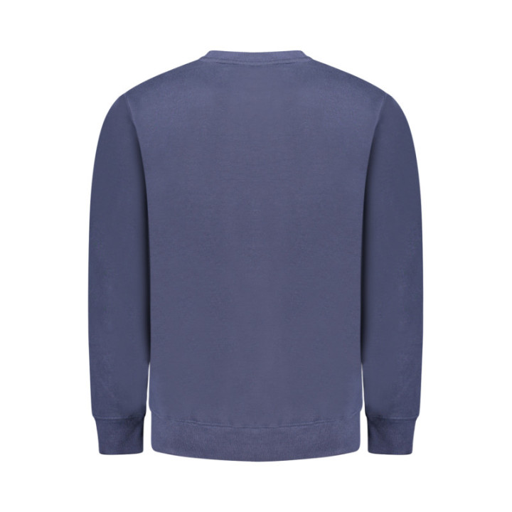Sweat-shirt zippé bleu pour homme Norvège 1963