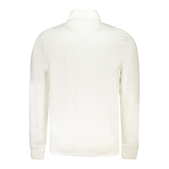 Sweat-shirt zippé blanc pour homme North Sails