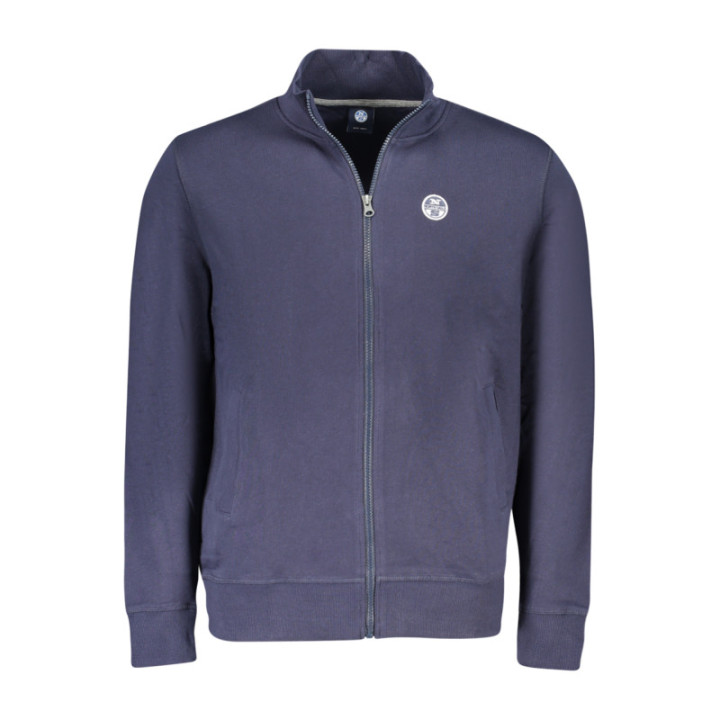 SWEAT-SHIRT ZIPPÉ BLEU NORTH SAILS POUR HOMMES