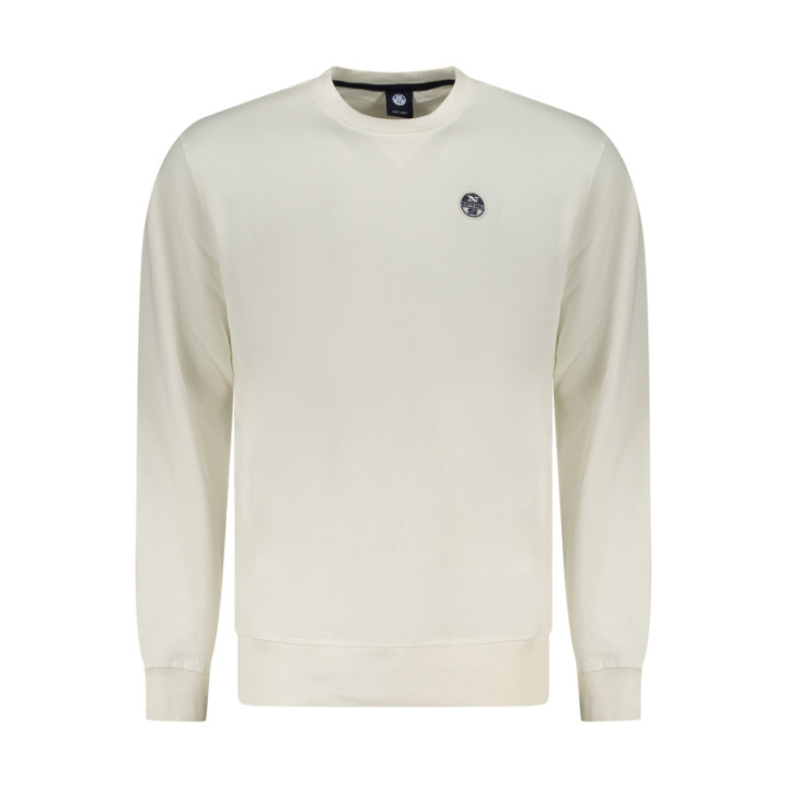 Sweat zippé North Sails pour homme, blanc