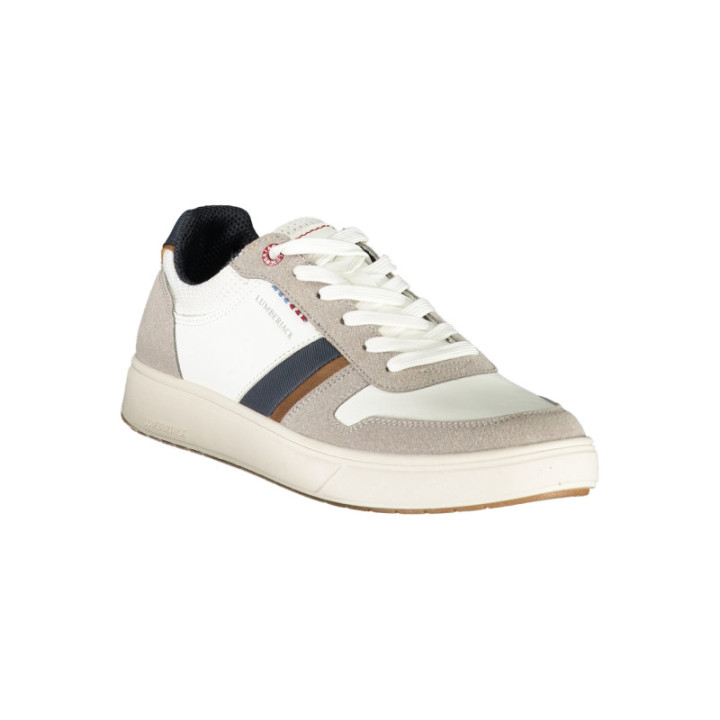 CHAUSSURES DE SPORT BLANCHES POUR HOMMES LUMBERJACK