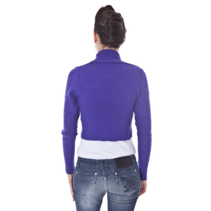 DATCH SHRUG MANCHES LONGUES VIOLET FEMME