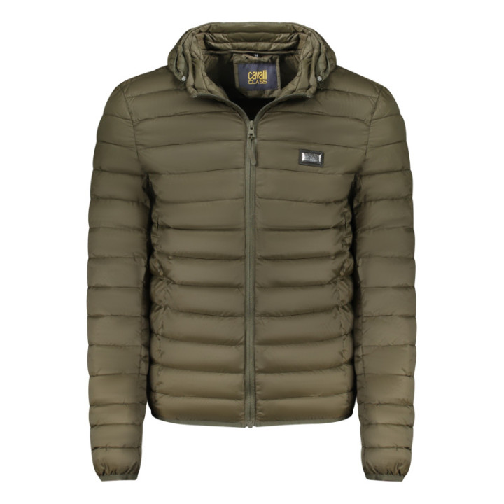 VESTE VERTE POUR HOMMES CAVALLI CLASS