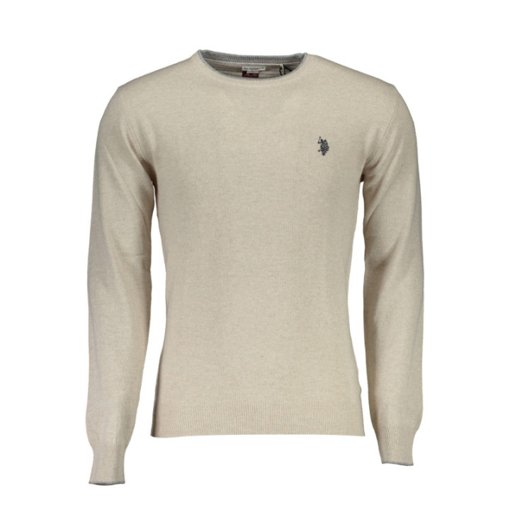 PULL BEIGE POUR HOMME US POLO ASSN.