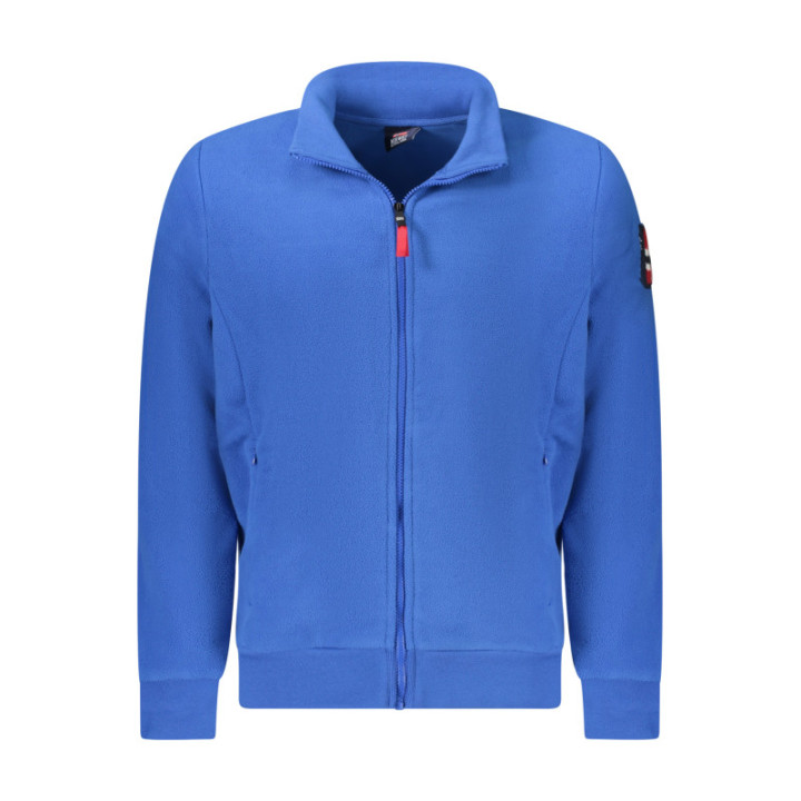 SWEAT-SHIRT ZIPPÉ BLEU POUR HOMME NORVÈGE 1963