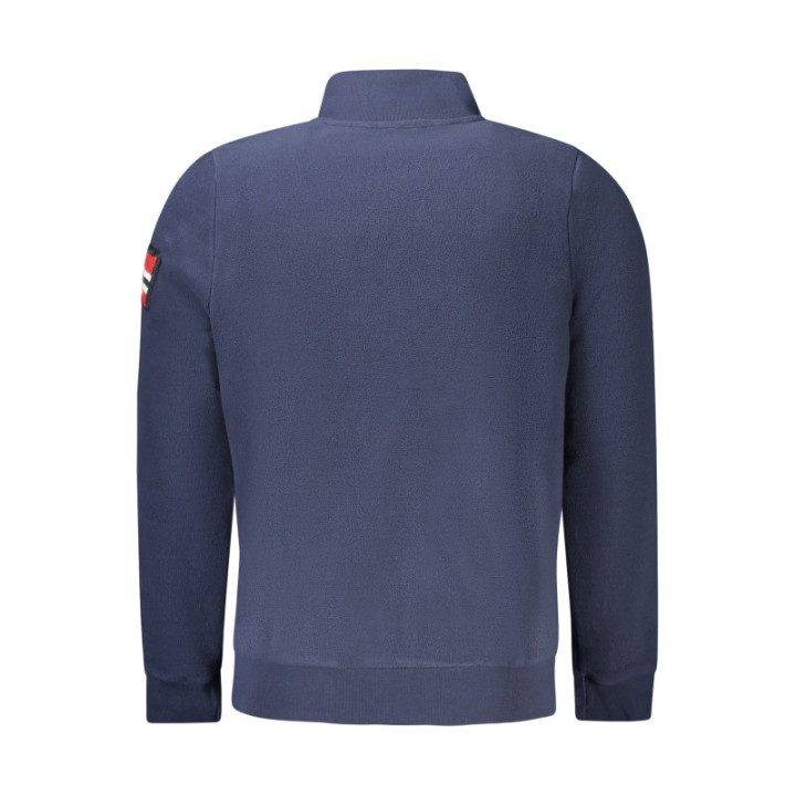 SWEAT-SHIRT ZIPPÉ BLEU POUR HOMME NORVÈGE 1963