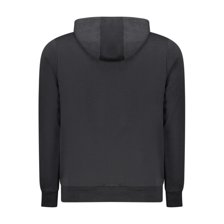 Sweat-shirt zippé noir pour homme Norvège 1963
