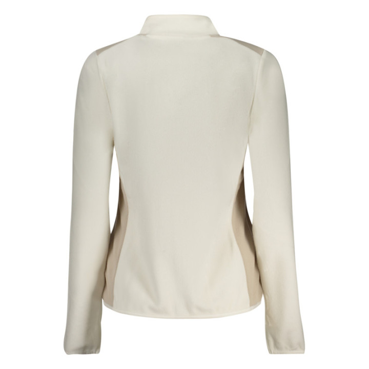 SWEAT-SHIRT BLANC À FERMETURE ÉCLAIR POUR FEMMES NORVÈGE 1963