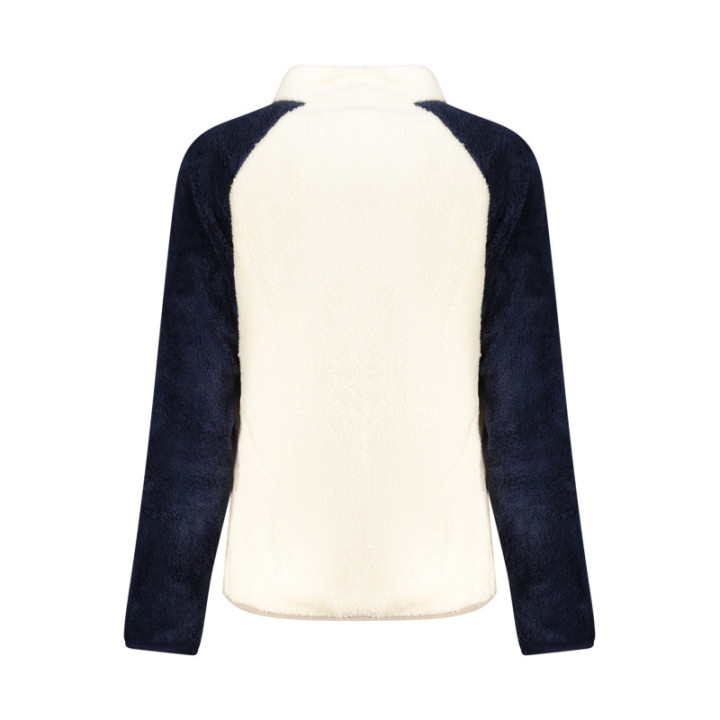 SWEAT-SHIRT BLANC À FERMETURE ÉCLAIR POUR FEMMES NORVÈGE 1963