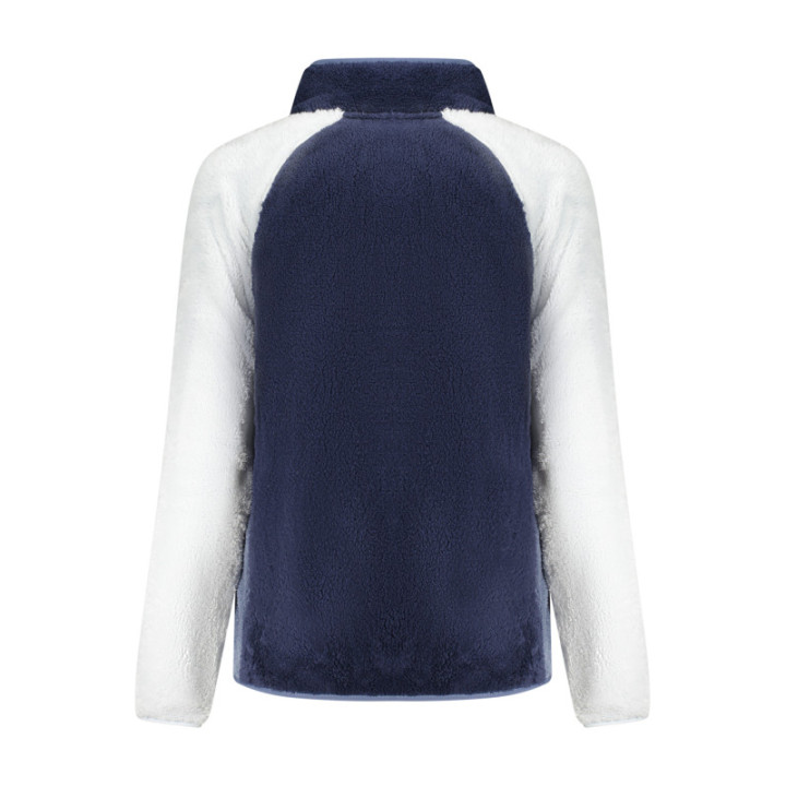 SWEAT-SHIRT FEMME BLEU À FERMETURE ÉCLAIR NORVÈGE 1963