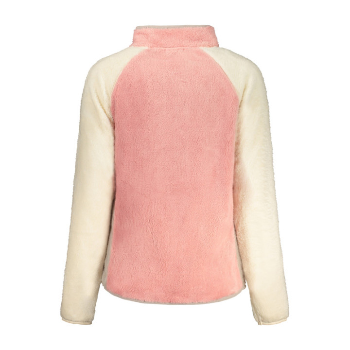 SWEAT-SHIRT FEMME ROSE À FERMETURE ÉCLAIR NORVÈGE 1963