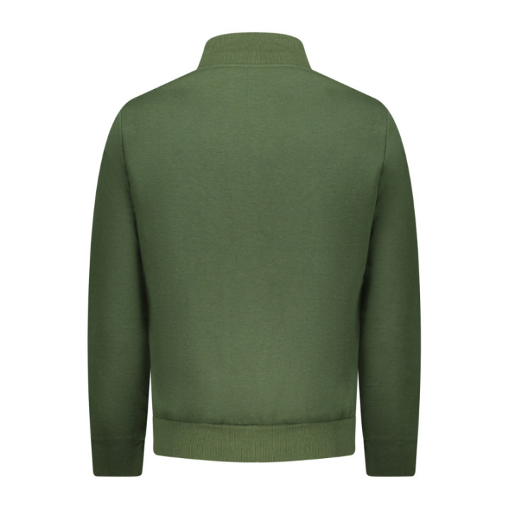 Sweat-shirt zippé vert pour homme Norvège 1963