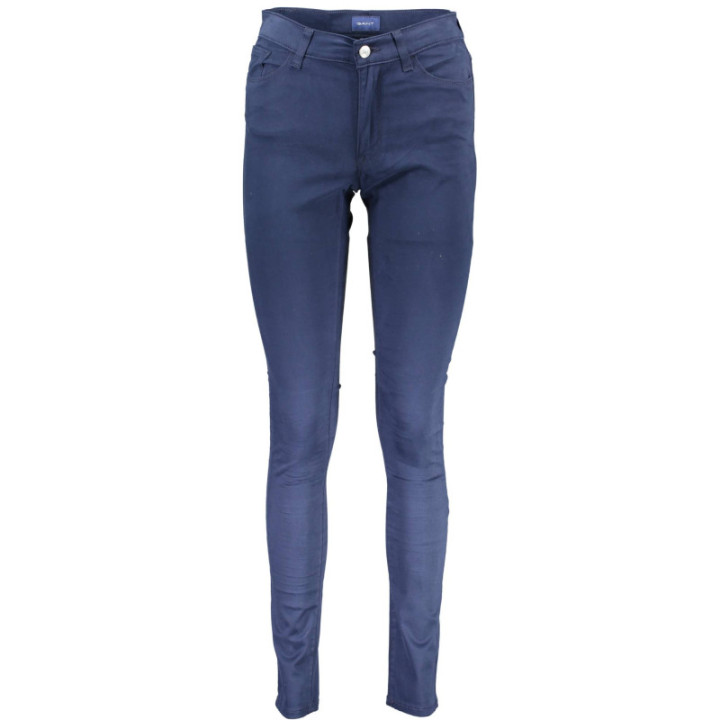 PANTALON FEMME GANT BLEU