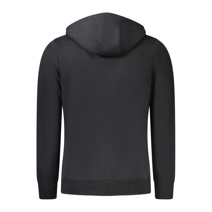 Sweat-shirt zippé noir pour homme Norvège 1963