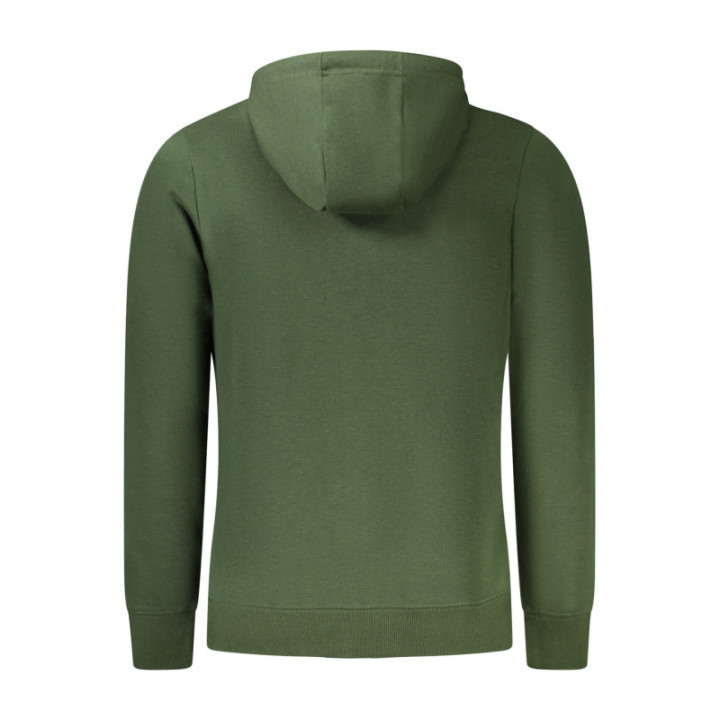 Sweat-shirt zippé vert pour homme Norvège 1963