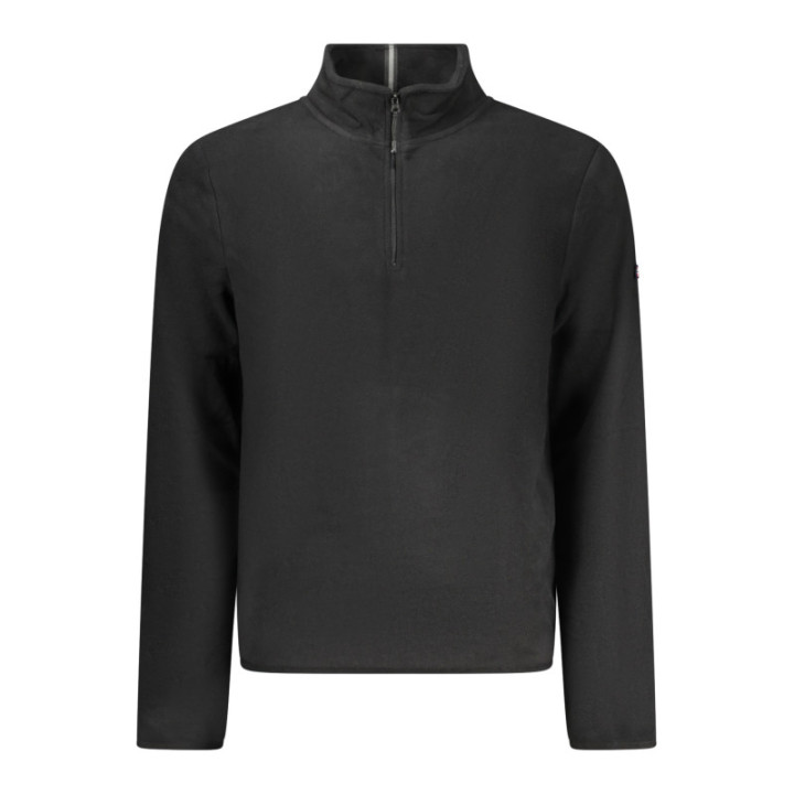 Sweat-shirt zippé noir pour homme Norvège 1963
