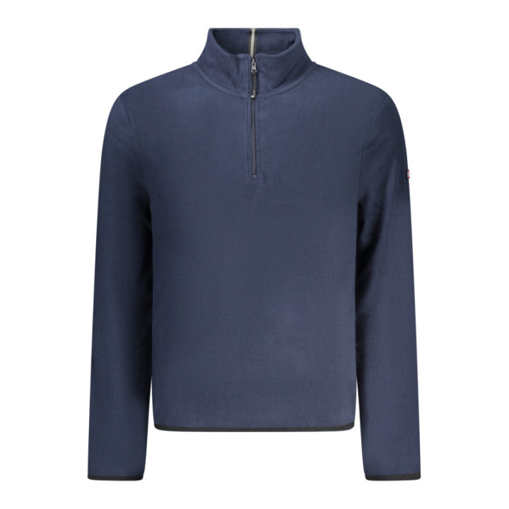 SWEAT-SHIRT ZIPPÉ BLEU POUR HOMME NORVÈGE 1963