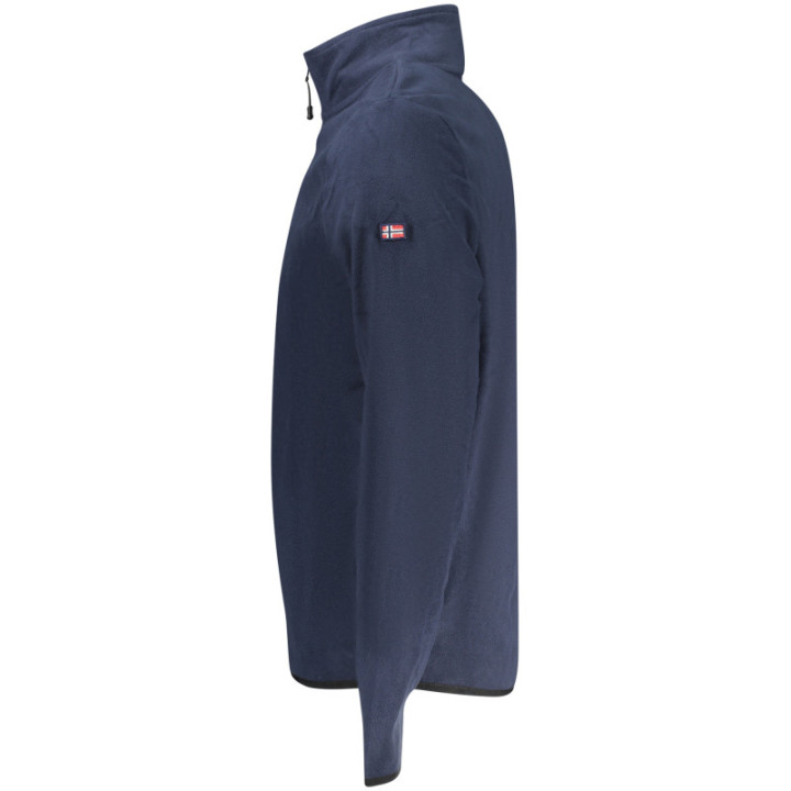 SWEAT-SHIRT ZIPPÉ BLEU POUR HOMME NORVÈGE 1963