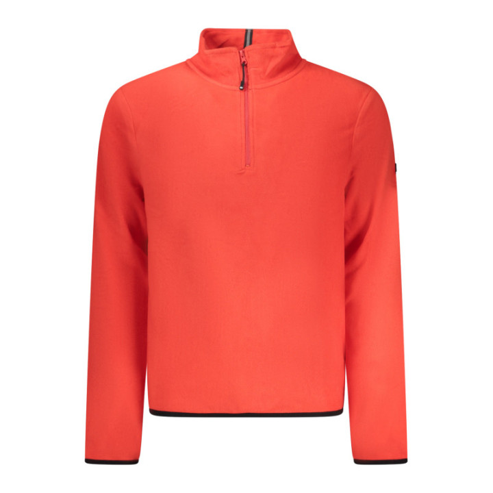 SWEAT-SHIRT ROUGE À FERMETURE ÉCLAIR POUR HOMMES NORVÈGE 1963
