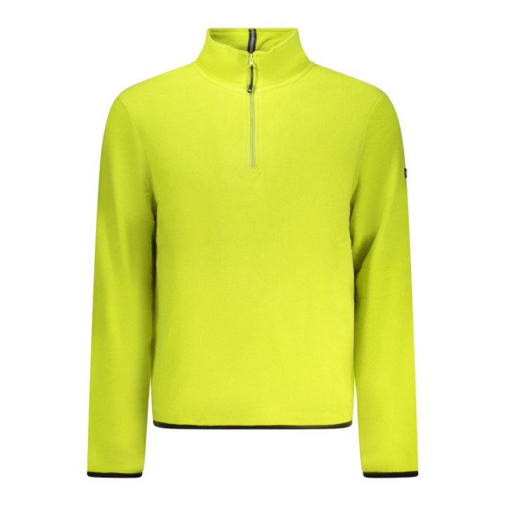Sweat-shirt zippé pour homme Norvège 1963, vert
