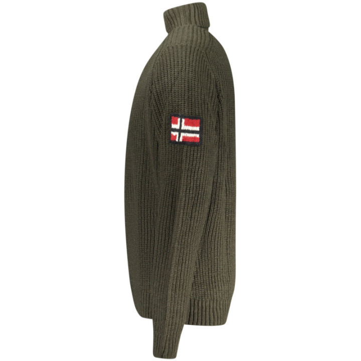 PULL VERT HOMME NORVÈGE 1963