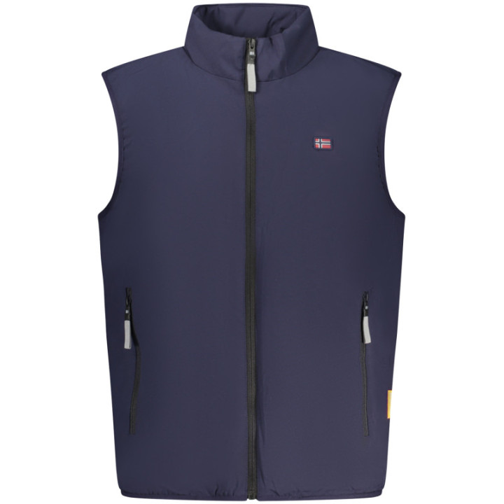 VESTE SANS MANCHES BLEUE POUR HOMME NORVÈGE 1963