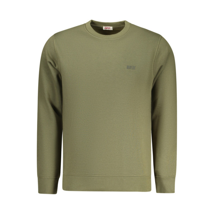 SWEAT-SHIRT ZIPPÉ RIFLE POUR HOMME VERT
