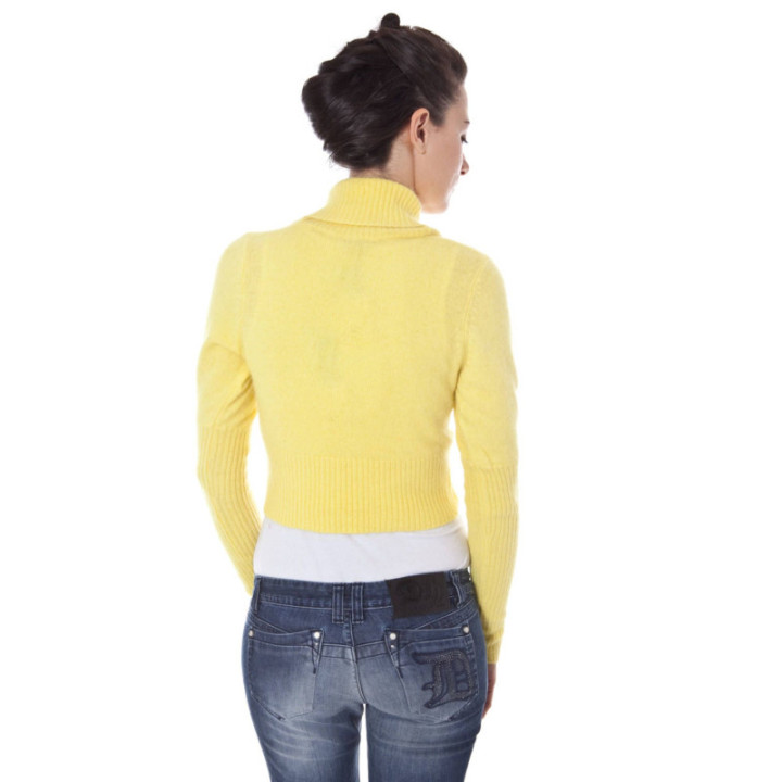 DATCH SHRUG MANCHES LONGUES FEMME JAUNE