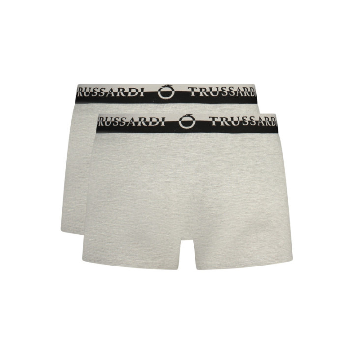 BOXERS TRUSSARDI POUR HOMME, GRIS