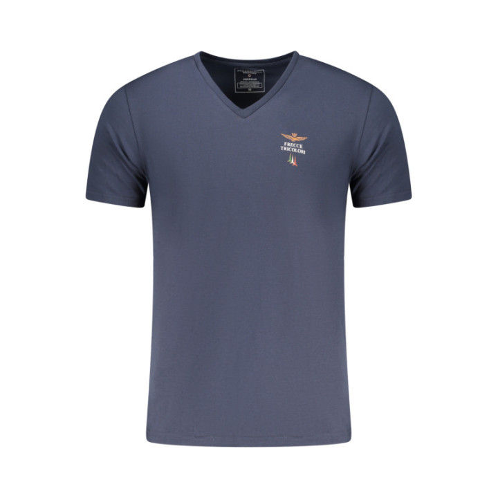 T-shirt bleu pour homme Aeronautica Militare