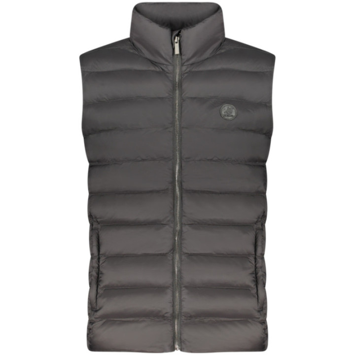 VESTE NOIRE SANS MANCHES POUR HOMME US GRAND