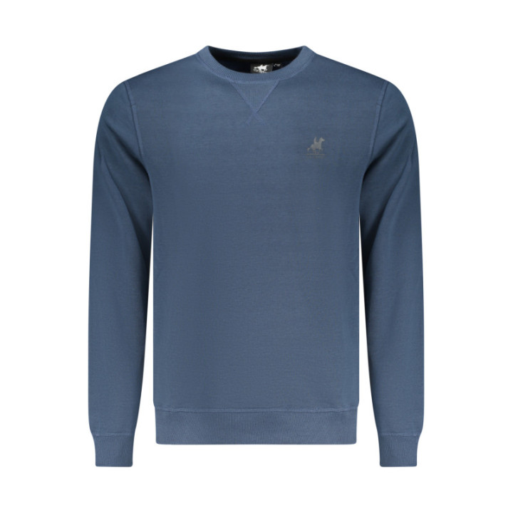 SWEAT-SHIRT BLEU À FERMETURE ÉCLAIR POUR HOMME US GRAND