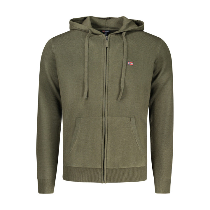 CARDIGAN VERT HOMME NORVÈGE 1963