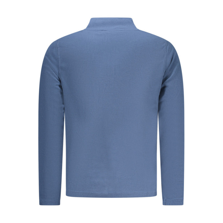 SWEAT-SHIRT BLEU À FERMETURE ÉCLAIR POUR HOMME US GRAND