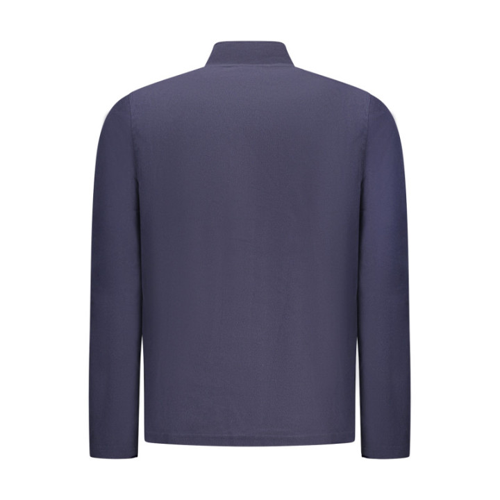 SWEAT-SHIRT BLEU À FERMETURE ÉCLAIR POUR HOMME US GRAND