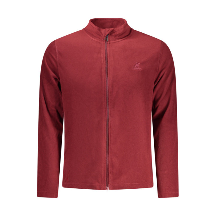 SWEAT-SHIRT FERMETURE ÉCLAIR ROUGE POUR HOMME US GRAND