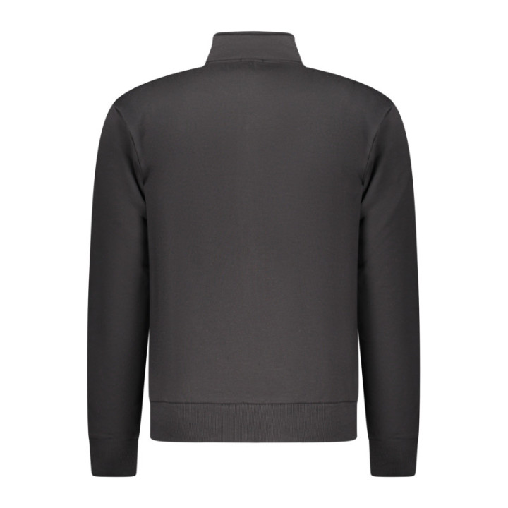 SWEAT-SHIRT NOIR À FERMETURE ÉCLAIR POUR HOMME COVERI MOVING
