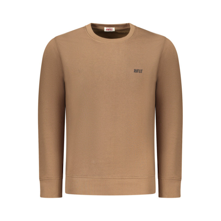 SWEAT-SHIRT FERMETURE ÉCLAIR POUR HOMME RIFLE MARRON