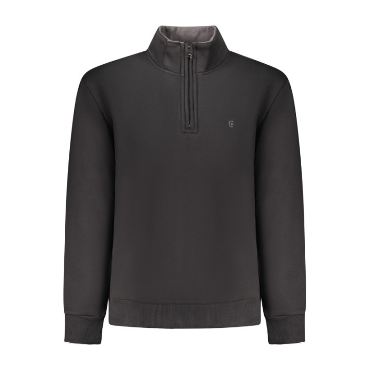 SWEAT-SHIRT NOIR À FERMETURE ÉCLAIR POUR HOMME COVERI MOVING
