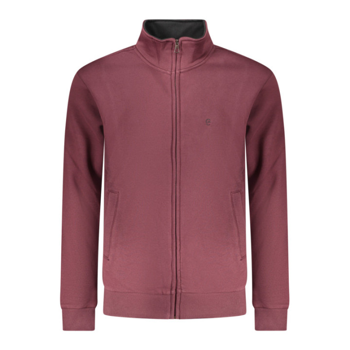 SWEAT-SHIRT ROUGE À FERMETURE ÉCLAIR POUR HOMME COVERI MOVING
