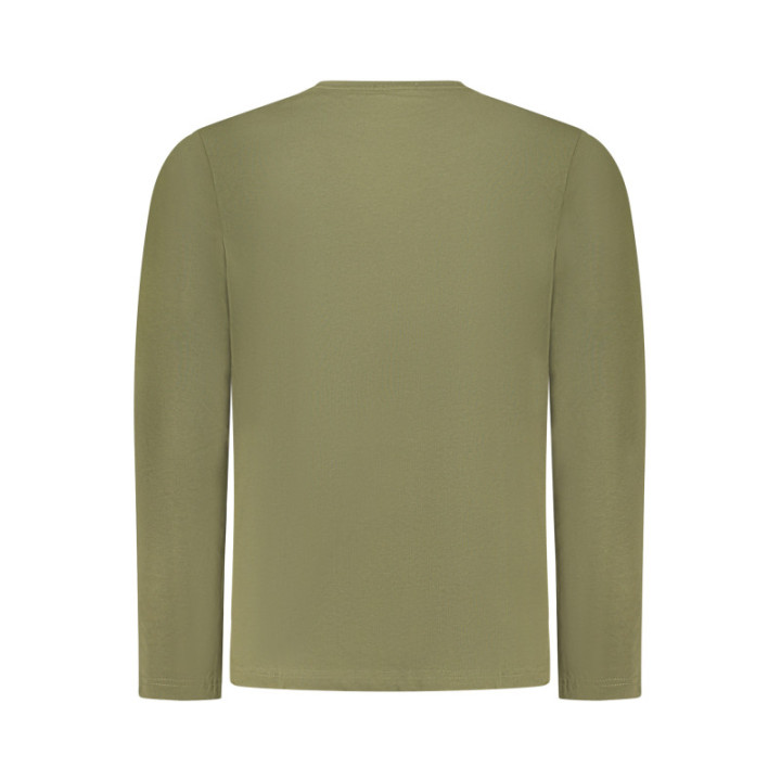 T-shirt à manches longues pour homme Coveri Moving, vert