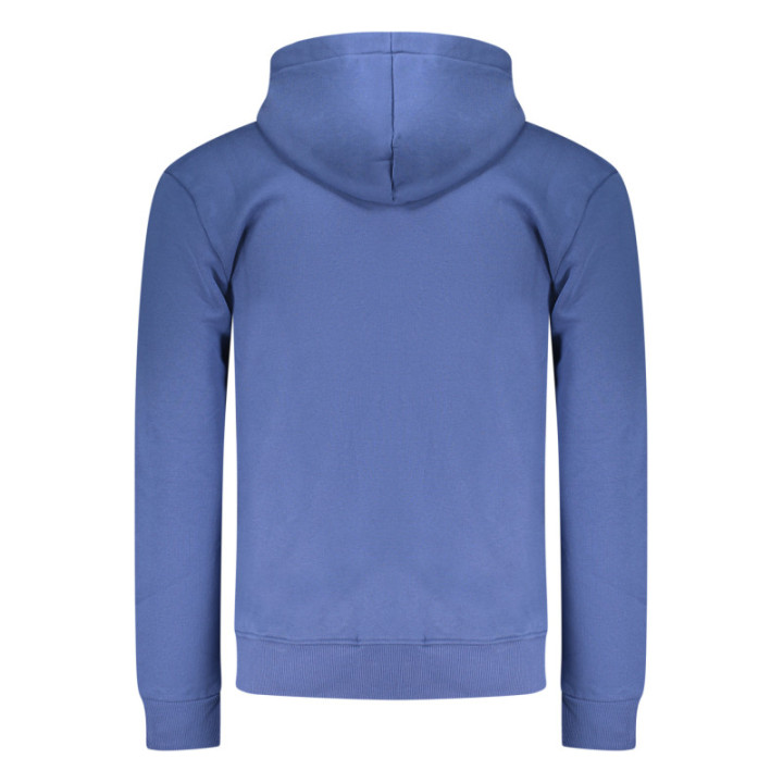 SWEAT-SHIRT BLEU À FERMETURE ÉCLAIR POUR HOMME COVERI MOVING
