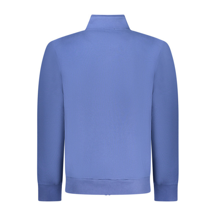 SWEAT-SHIRT BLEU À FERMETURE ÉCLAIR POUR HOMME COVERI MOVING