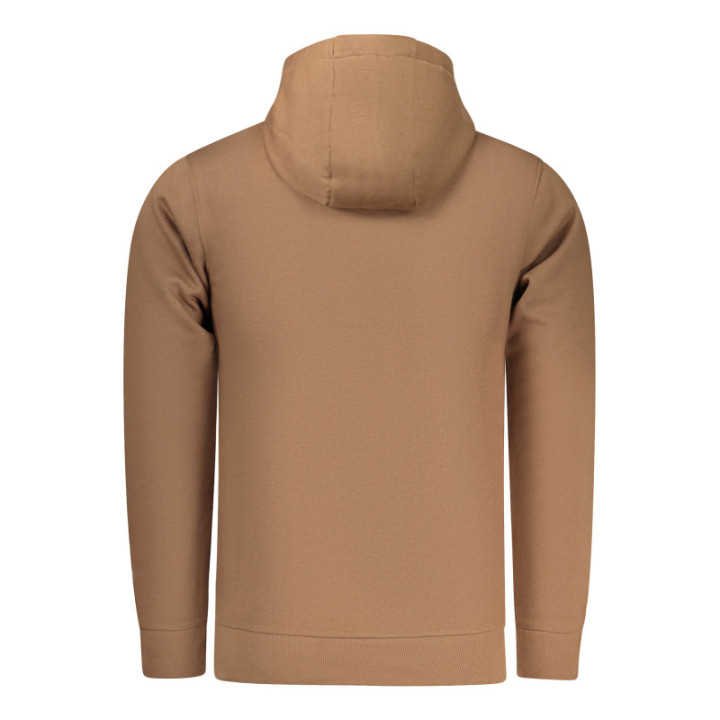 SWEAT-SHIRT FERMETURE ÉCLAIR POUR HOMME RIFLE MARRON