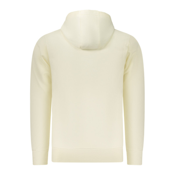 SWEAT-SHIRT BLANC À FERMETURE ÉCLAIR RIFLE POUR HOMME