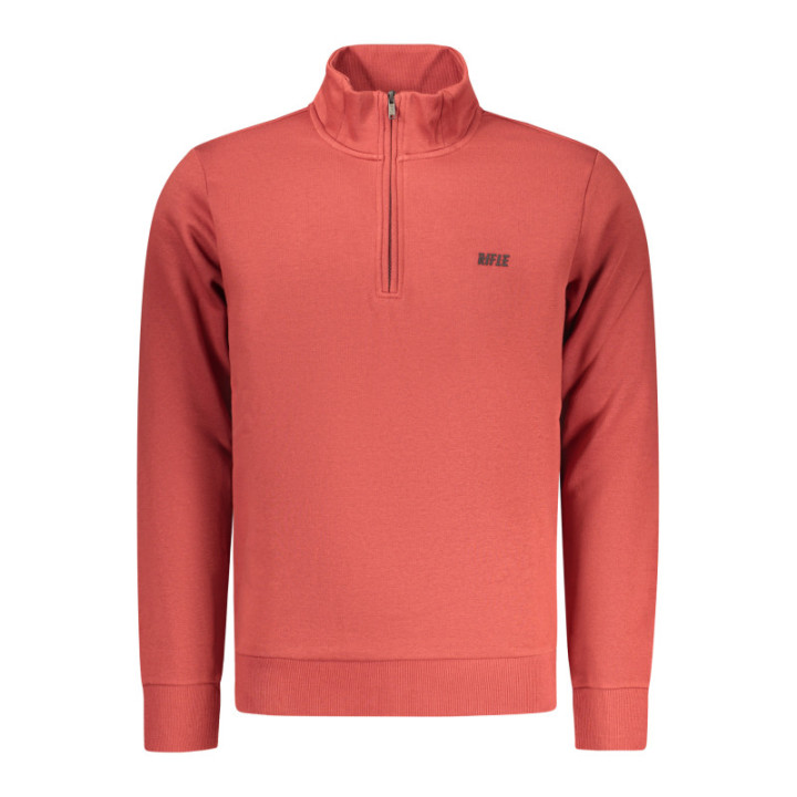 SWEAT-SHIRT FERMETURE ÉCLAIR ROUGE POUR HOMME
