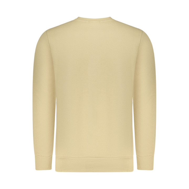 SWEAT-SHIRT ZIPPÉ HOMME BEIGE