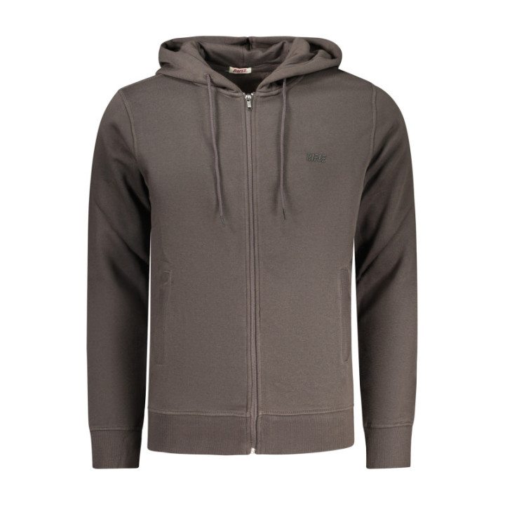 SWEAT-SHIRT FERMETURE ÉCLAIR POUR HOMME RIFLE GRIS
